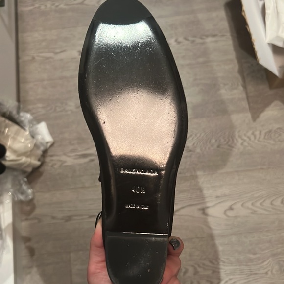 Balenciaga black suede wedge booties! - Picture 5 of 5